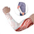 Coral Red Polynesian Tribal Turtle Floral Pattern Arm Sleeves - Polynesian Pride