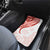 Coral Red Polynesian Tribal Turtle Floral Pattern Car Mats