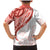 Coral Red Polynesian Tribal Turtle Floral Pattern Family Matching Mermaid Dress and Hawaiian Shirt
