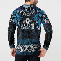 Micronesia FSM 691 Button Sweatshirt Respect Culture