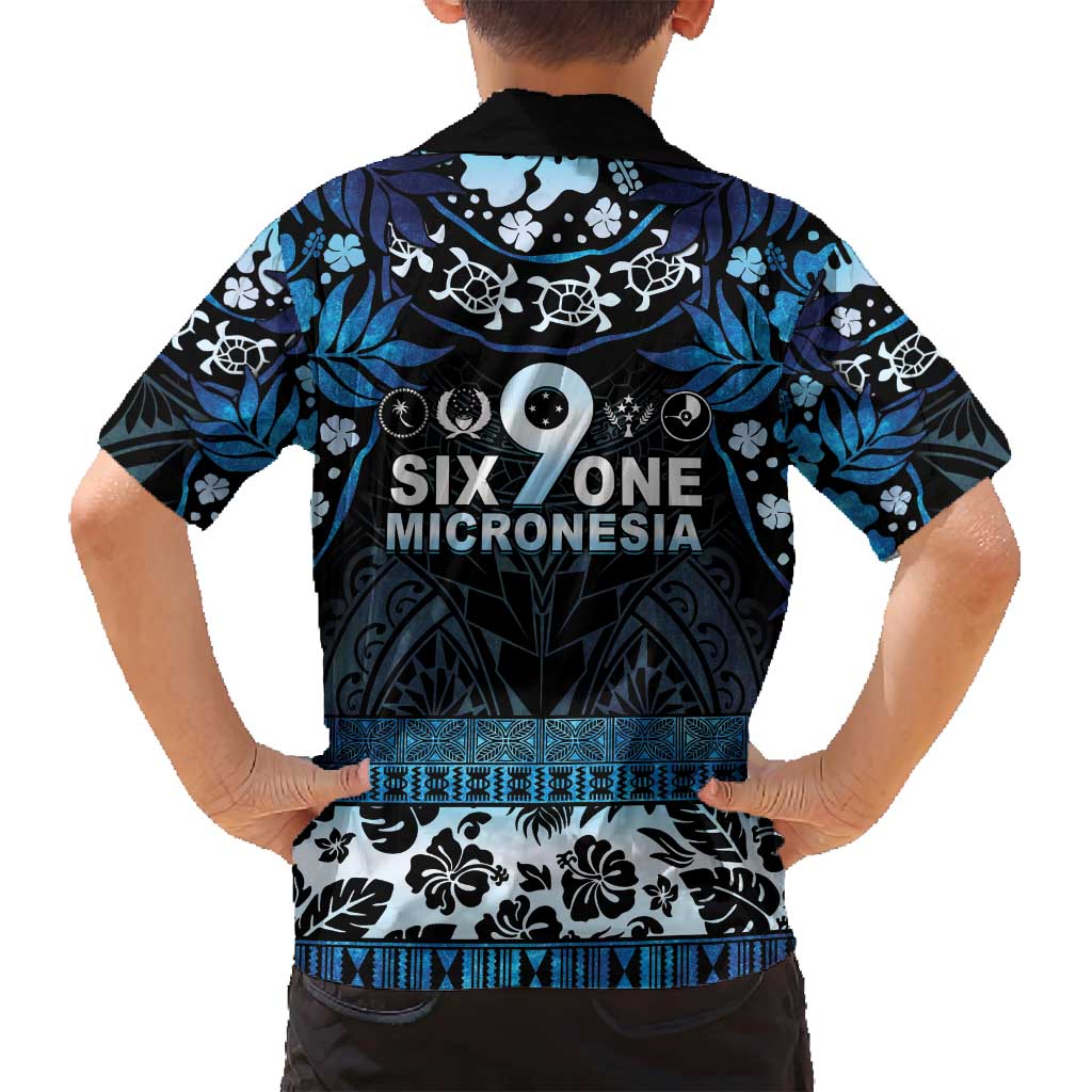 Micronesia FSM 691 Family Matching Long Sleeve Bodycon Dress and Hawaiian Shirt Respect Culture