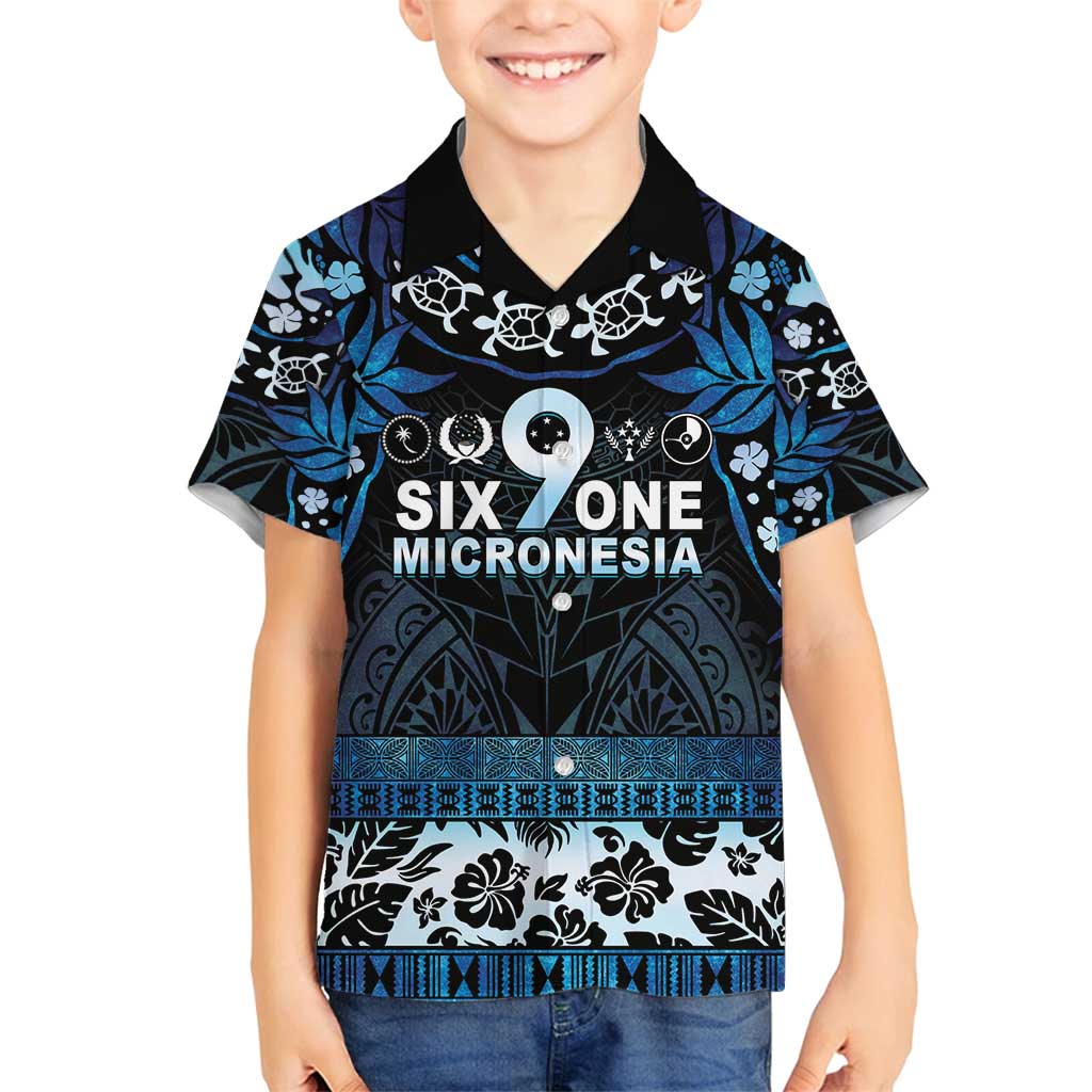 Micronesia FSM 691 Family Matching Long Sleeve Bodycon Dress and Hawaiian Shirt Respect Culture