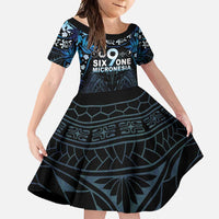 Micronesia FSM 691 Family Matching Summer Maxi Dress and Hawaiian Shirt Respect Culture
