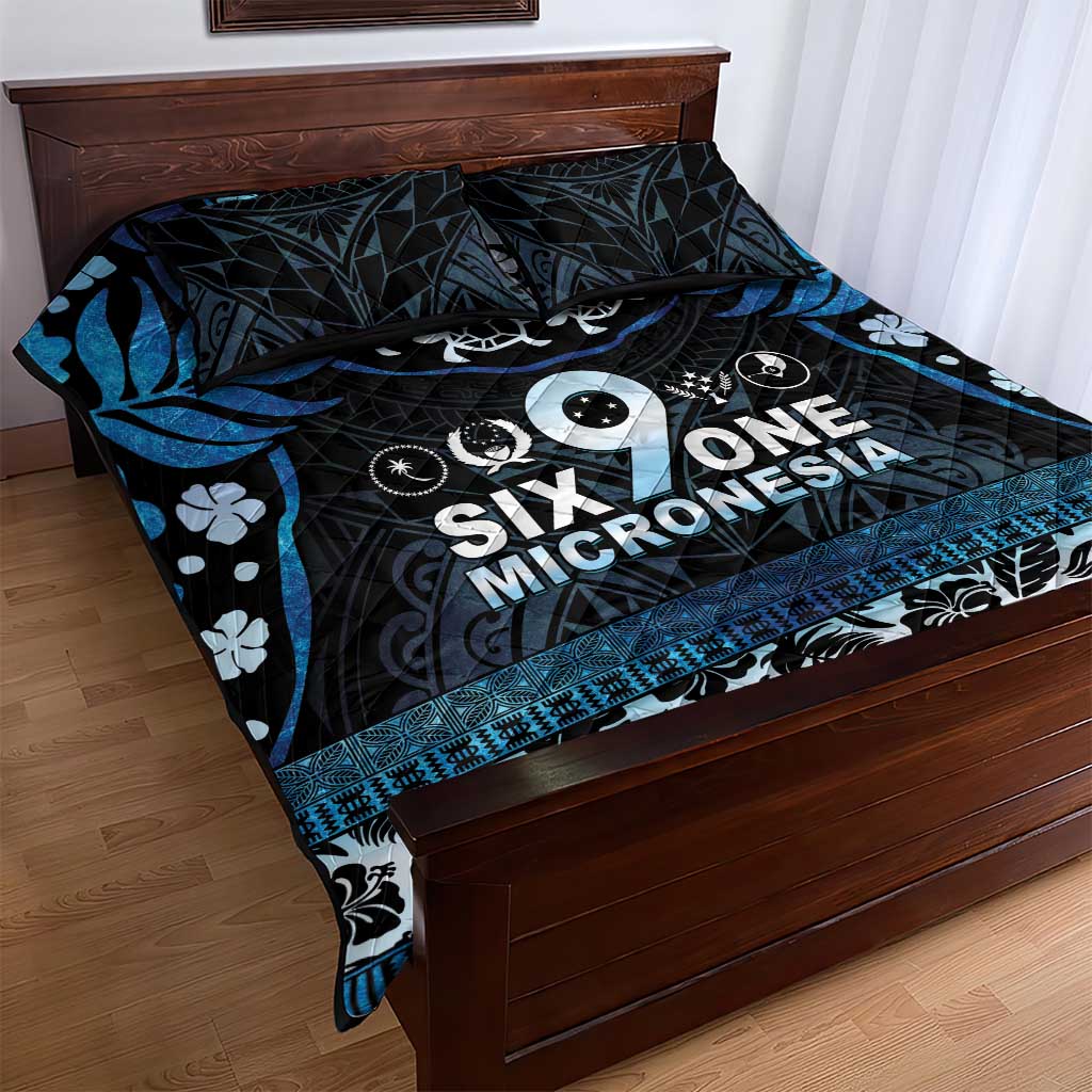 Micronesia FSM 691 Quilt Bed Set Respect Culture