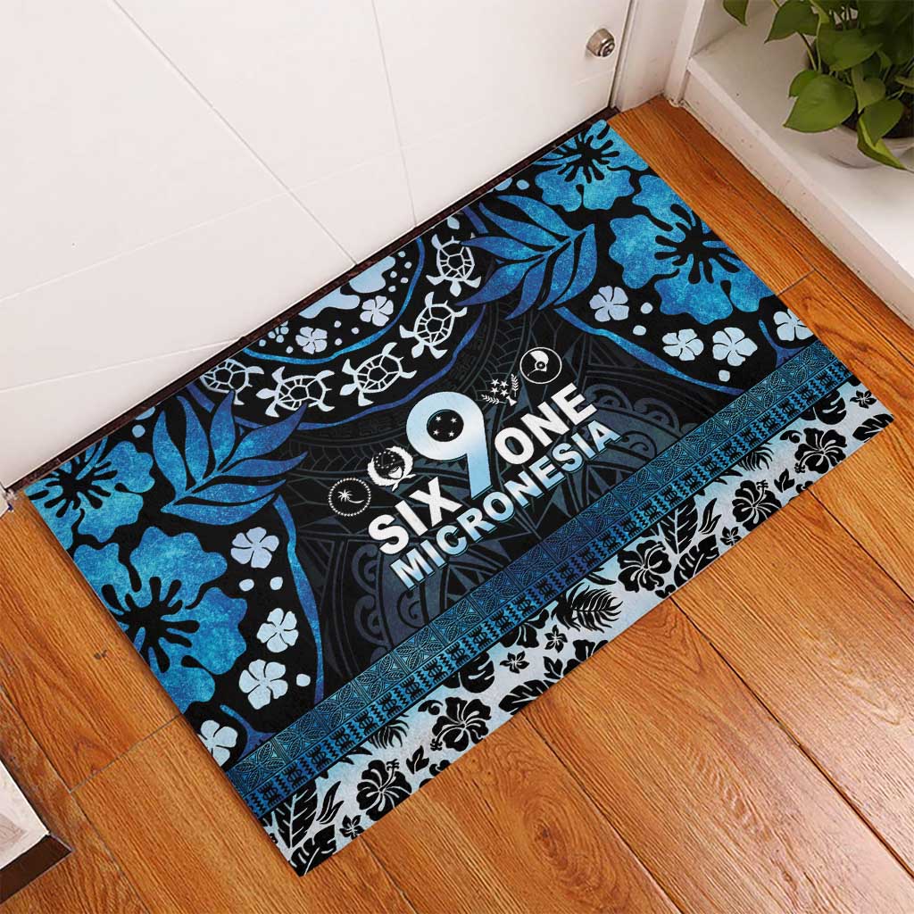 Micronesia FSM 691 Rubber Doormat Respect Culture