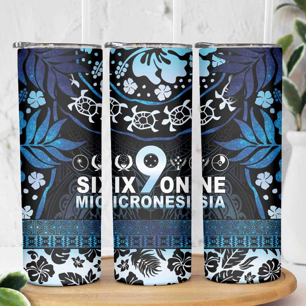 Micronesia FSM 691 Skinny Tumbler Respect Culture