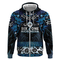 Micronesia FSM 691 Zip Hoodie Respect Culture