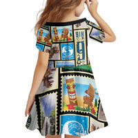 FSM Micronesia Culture Family Matching Mermaid Dress and Hawaiian Shirt