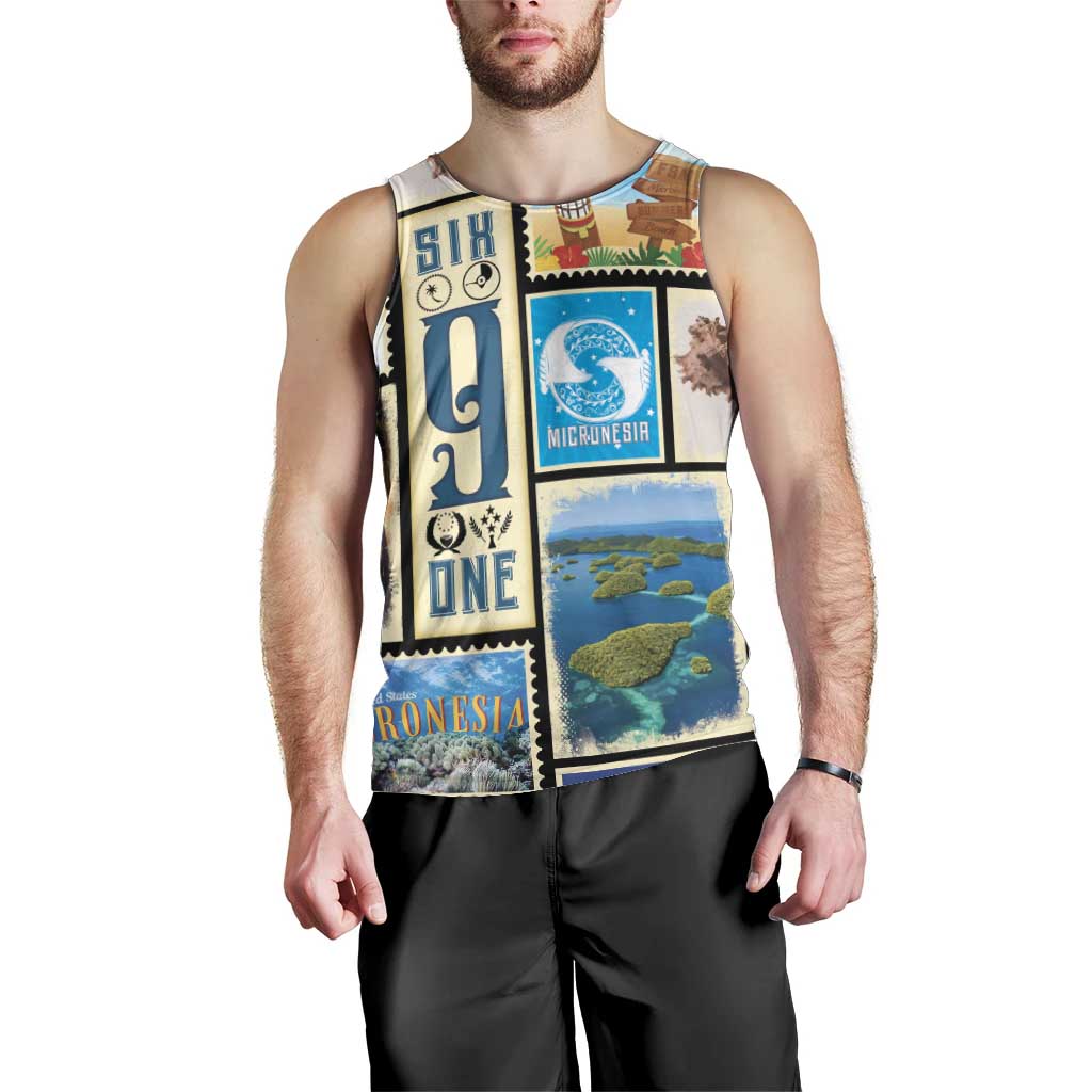 FSM Micronesia Culture Men Tank Top
