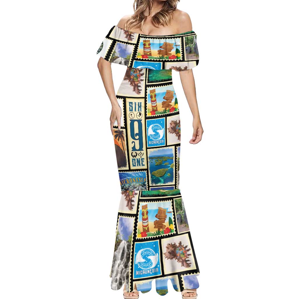FSM Micronesia Culture Mermaid Dress