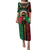 Vanuatu 45th Independence Day Family Matching Puletasi and Hawaiian Shirt Long God Yumi Stanap Wild Boar LT05
