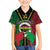 Vanuatu 45th Independence Day Family Matching Short Sleeve Bodycon Dress and Hawaiian Shirt Long God Yumi Stanap Wild Boar LT05