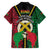 Vanuatu 45th Independence Day Family Matching Tank Maxi Dress and Hawaiian Shirt Long God Yumi Stanap Wild Boar LT05