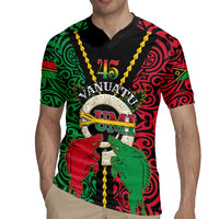 Vanuatu 45th Independence Day Rugby Jersey Long God Yumi Stanap Wild Boar LT05