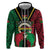 Vanuatu 45th Independence Day Zip Hoodie Long God Yumi Stanap Wild Boar LT05