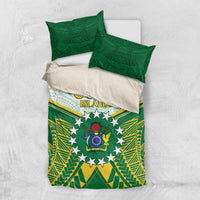 Cook Islands Ra o te Ui Ariki Bedding Set Polynesian Pattern