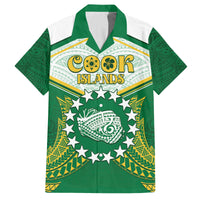 Personalised Cook Islands Ra o te Ui Ariki Family Matching Tank Maxi Dress and Hawaiian Shirt Polynesian Pattern