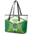 Cook Islands Ra o te Ui Ariki Leather Tote Bag Polynesian Pattern