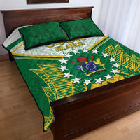 Cook Islands Ra o te Ui Ariki Quilt Bed Set Polynesian Pattern