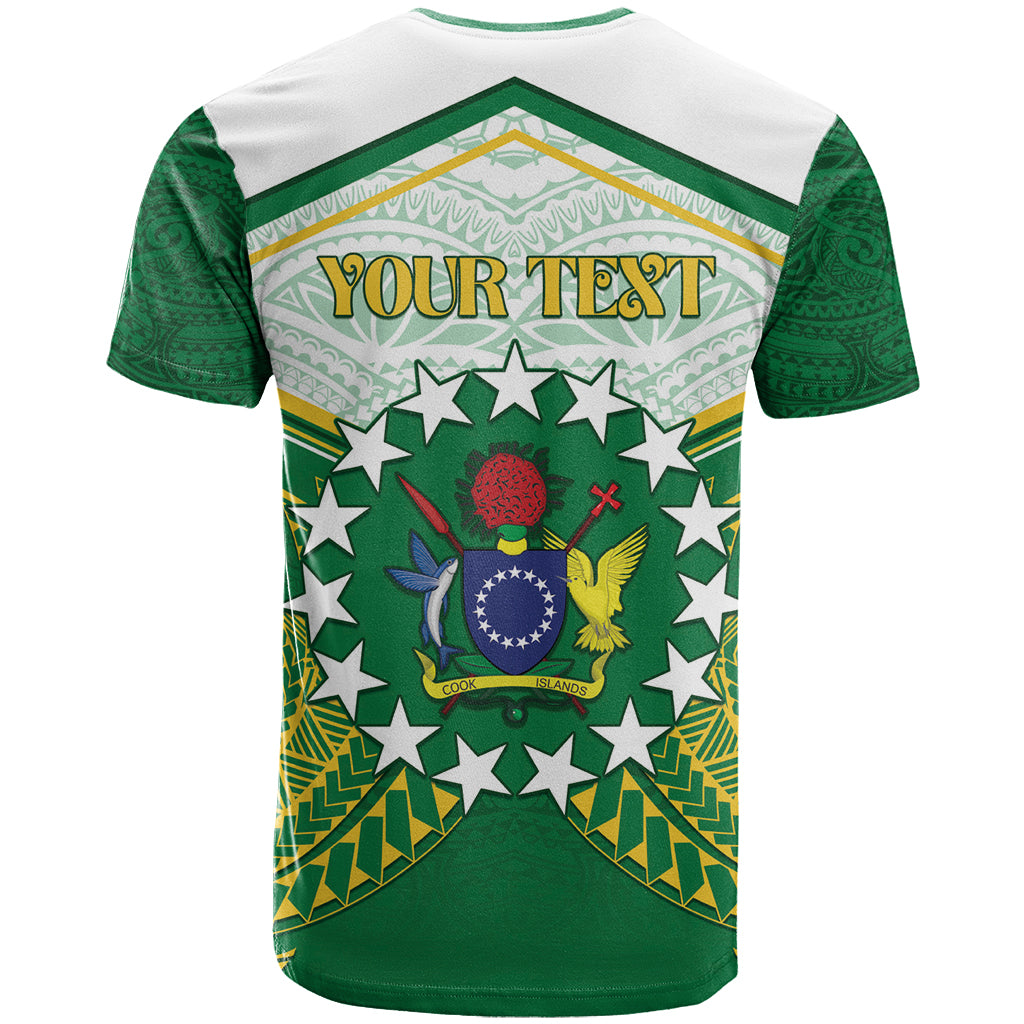 Personalised Cook Islands Ra o te Ui Ariki T Shirt Polynesian Pattern