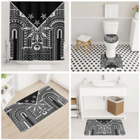 Black Philippines Sun Star Bathroom Set Igorot Tribal Inspiration