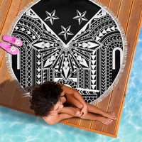 Black Philippines Sun Star Beach Blanket Igorot Tribal Inspiration