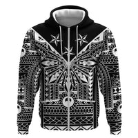 Black Philippines Sun Star Hoodie Igorot Tribal Inspiration