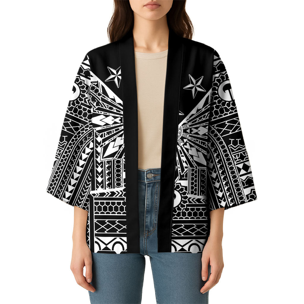 Black Philippines Sun Star Kimono Igorot Tribal Inspiration