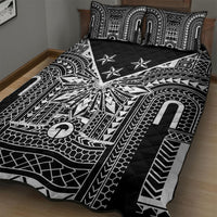 Black Philippines Sun Star Quilt Bed Set Igorot Tribal Inspiration
