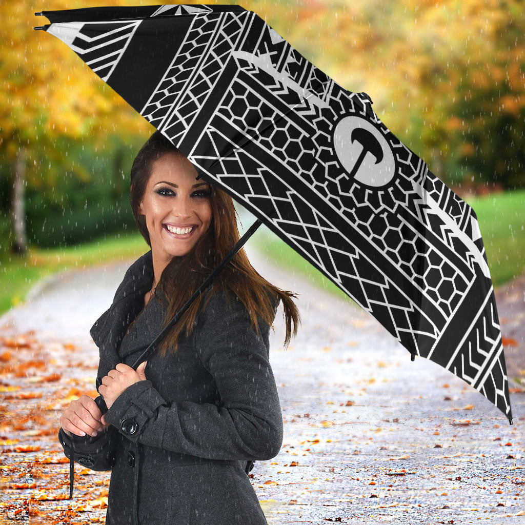Black Philippines Sun Star Umbrella Igorot Tribal Inspiration