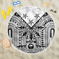 White Philippines Sun Star Beach Blanket Igorot Tribal Inspiration