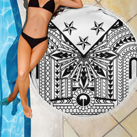 White Philippines Sun Star Beach Blanket Igorot Tribal Inspiration