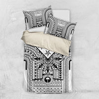 White Philippines Sun Star Bedding Set Igorot Tribal Inspiration