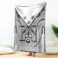 White Philippines Sun Star Blanket Igorot Tribal Inspiration