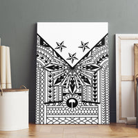White Philippines Sun Star Canvas Wall Art Igorot Tribal Inspiration