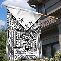 White Philippines Sun Star Garden Flag Igorot Tribal Inspiration
