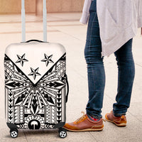 White Philippines Sun Star Luggage Cover Igorot Tribal Inspiration