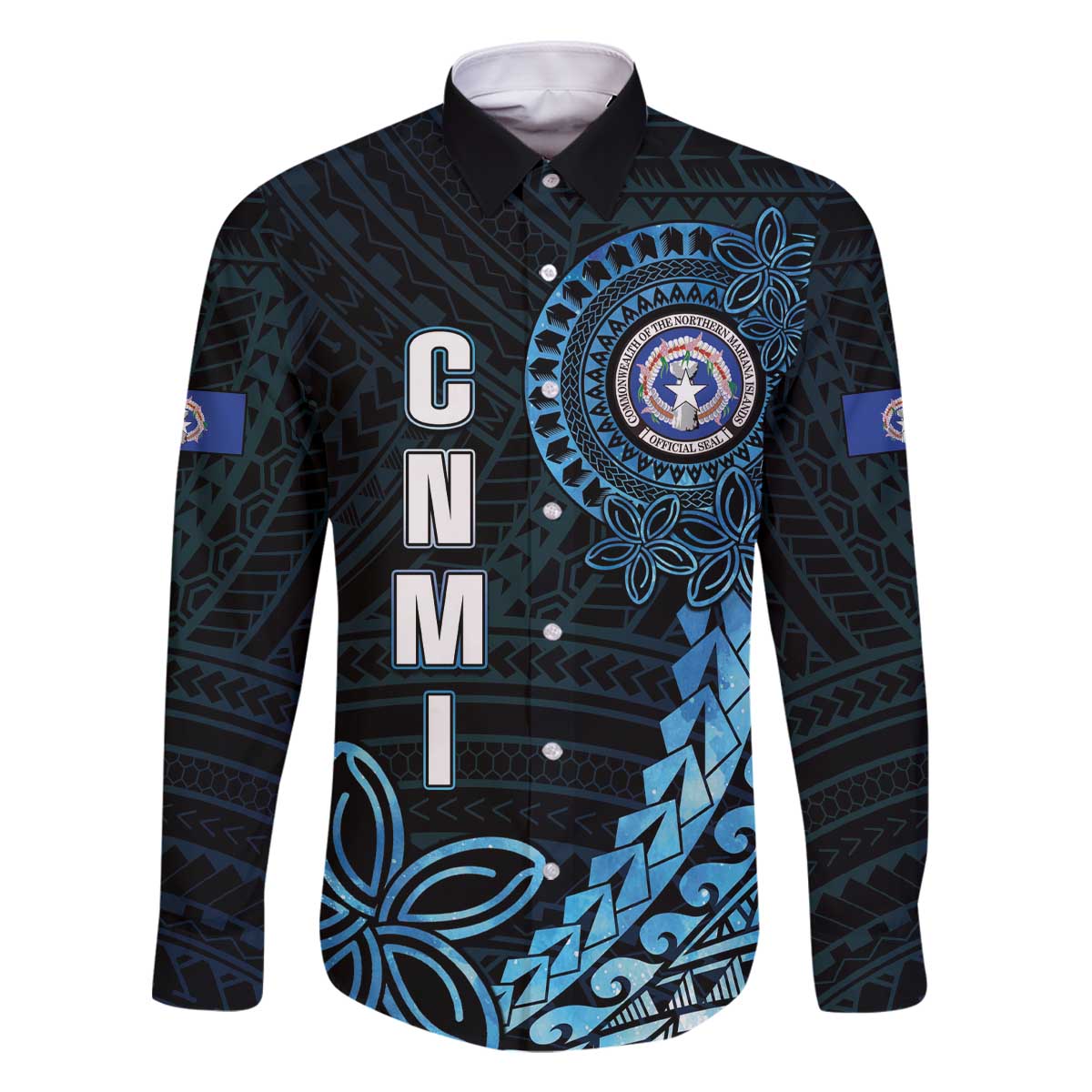 Personalized Northern Mariana Islands 78th Liberation Day Family Matching Off The Shoulder Long Sleeve Dress and Hawaiian Shirt