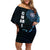 Personalized Northern Mariana Islands 78th Liberation Day Off Shoulder Short Dress