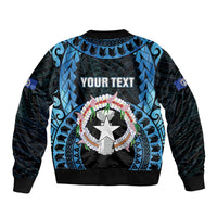 Personalized Northern Mariana Islands 78th Liberation Day Sleeve Zip Bomber Jacket