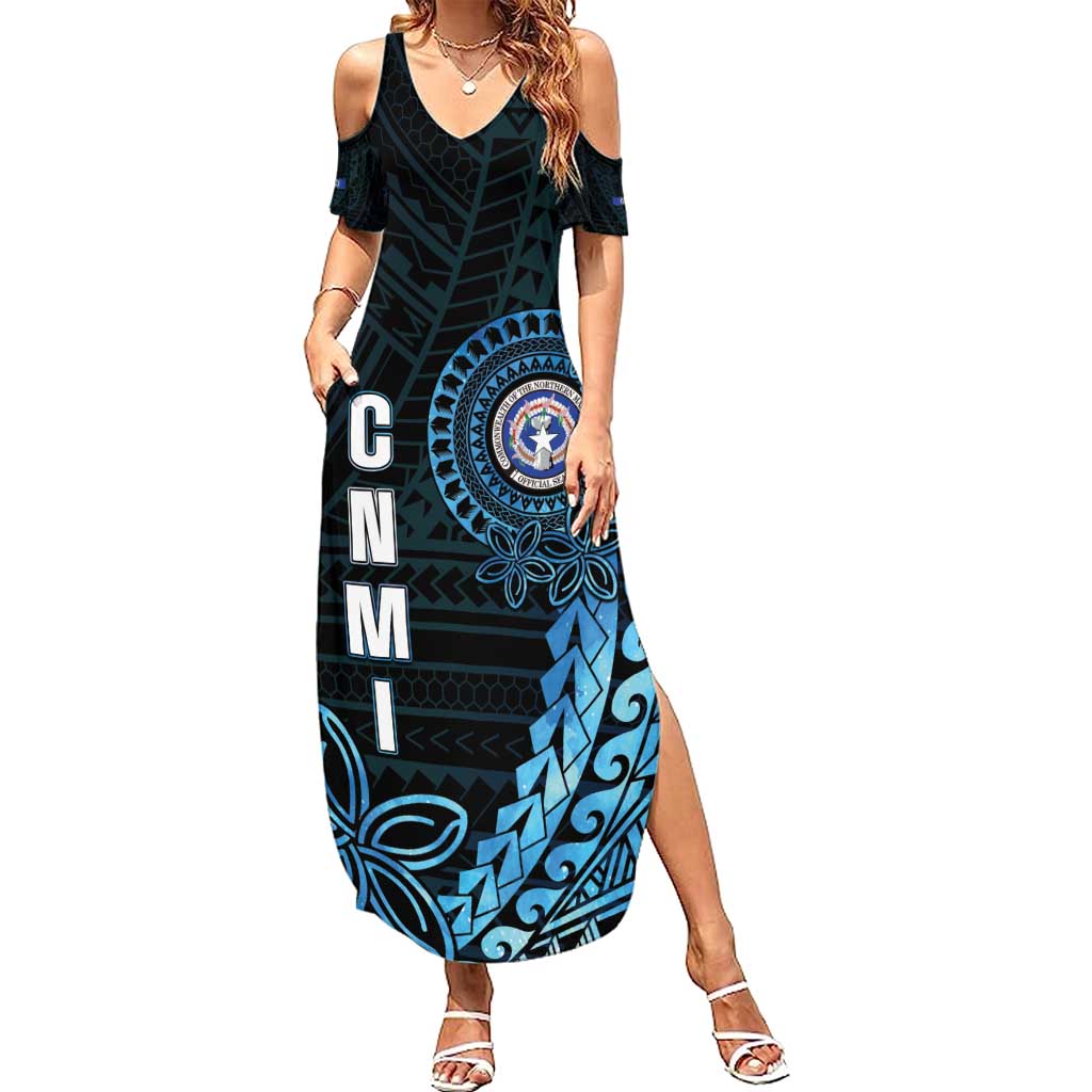 Personalized Northern Mariana Islands 78th Liberation Day Summer Maxi Dress