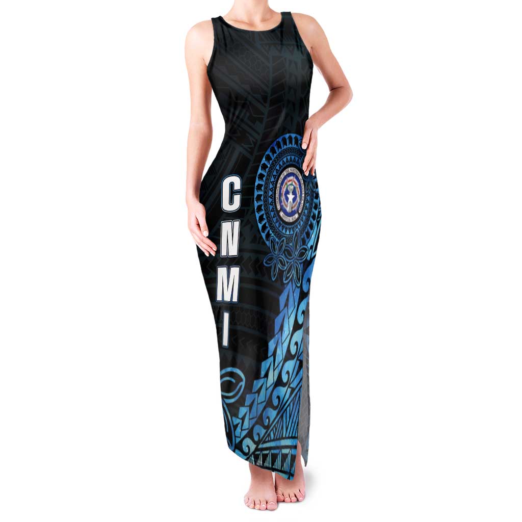 Personalized Northern Mariana Islands 78th Liberation Day Tank Maxi Dress