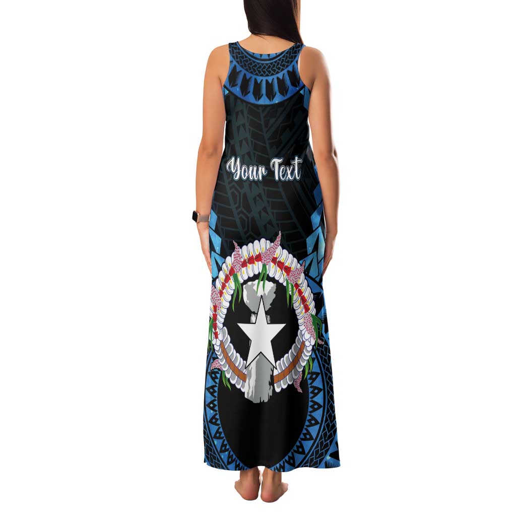 Personalized Northern Mariana Islands 78th Liberation Day Tank Maxi Dress