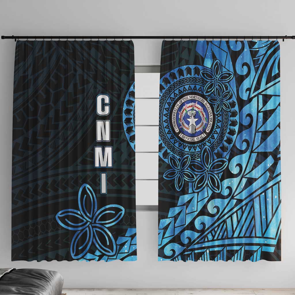 Northern Mariana Islands 78th Liberation Day Window Curtain