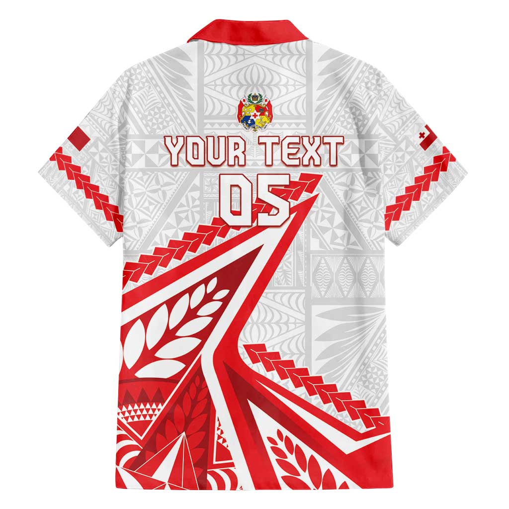 Custom Tonga Rugby 2024 Pacific Family Matching Long Sleeve Bodycon Dress and Hawaiian Shirt Go Ikale Tahi LT05 - Polynesian Pride
