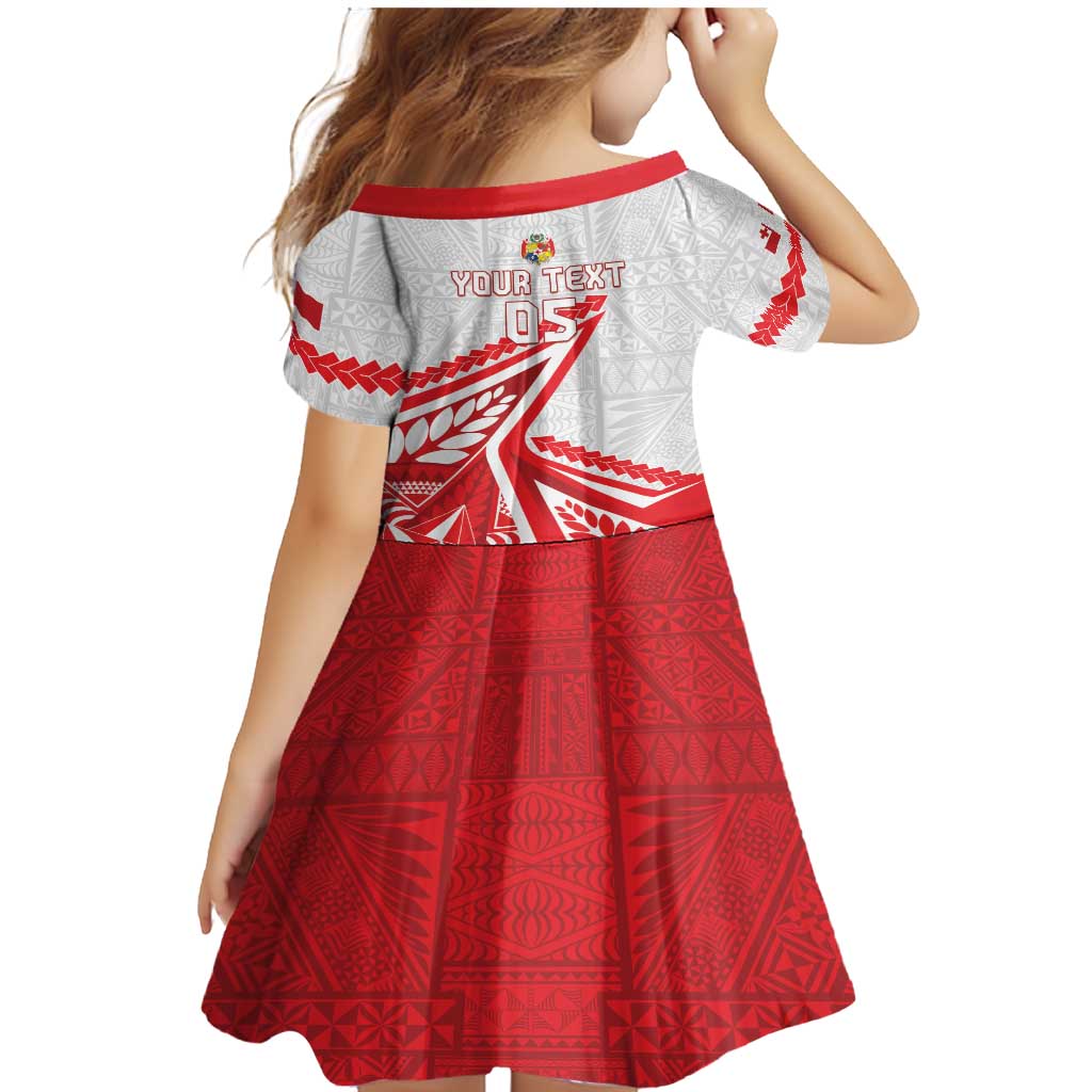Custom Tonga Rugby 2024 Pacific Family Matching Mermaid Dress and Hawaiian Shirt Go Ikale Tahi LT05 - Polynesian Pride