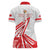 Custom Tonga Rugby 2024 Pacific Women Polo Shirt Go Ikale Tahi