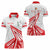 Custom Tonga Rugby 2024 Pacific Women Polo Shirt Go Ikale Tahi