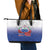 Samoa Rugby 2024 Pacific Leather Tote Bag Go Manu Samoa