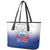 Samoa Rugby 2024 Pacific Leather Tote Bag Go Manu Samoa